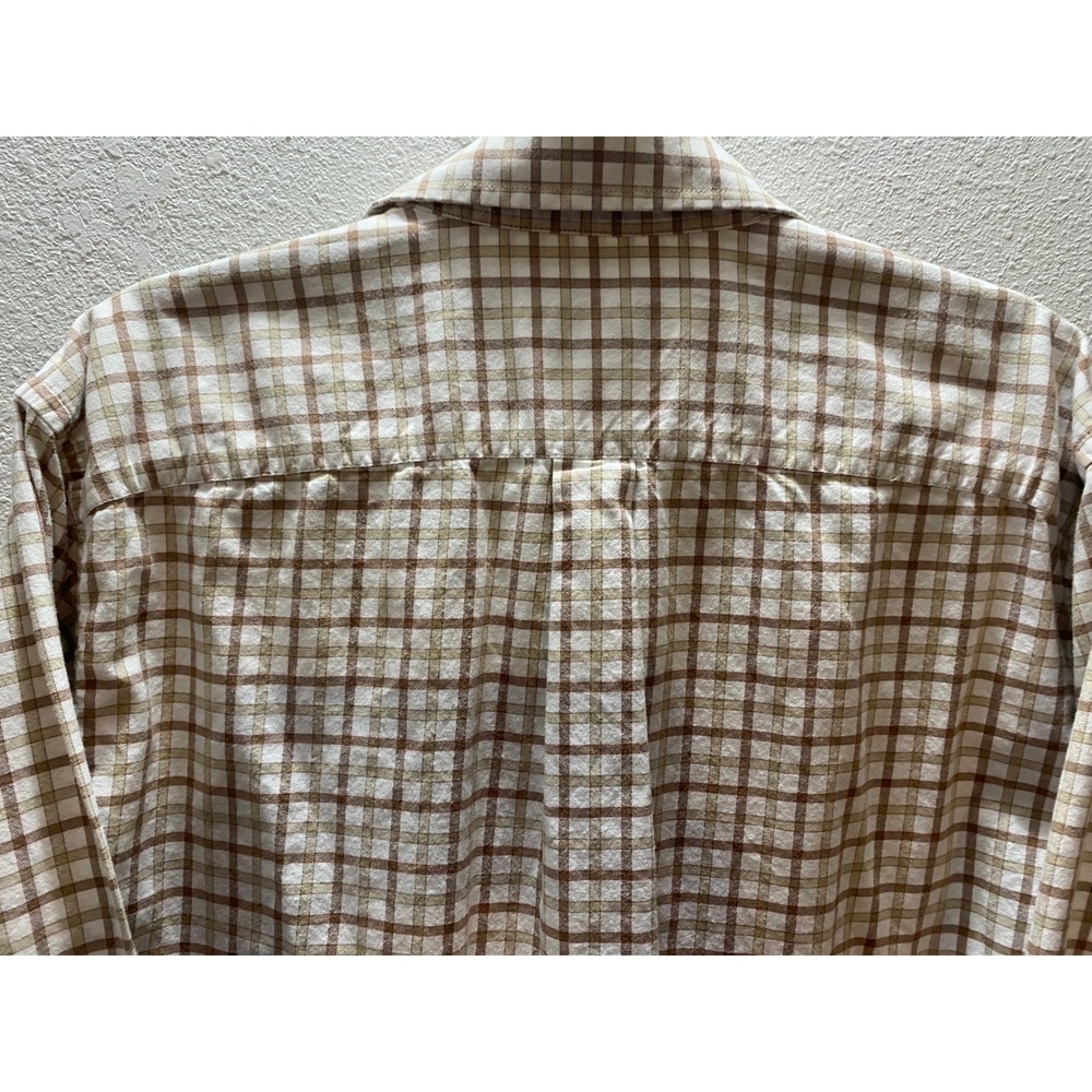 Eddie Bauer lot of 2 Mens Large Plaid Long Sleeve Button Down Shirt Size - Picture 10 of 13